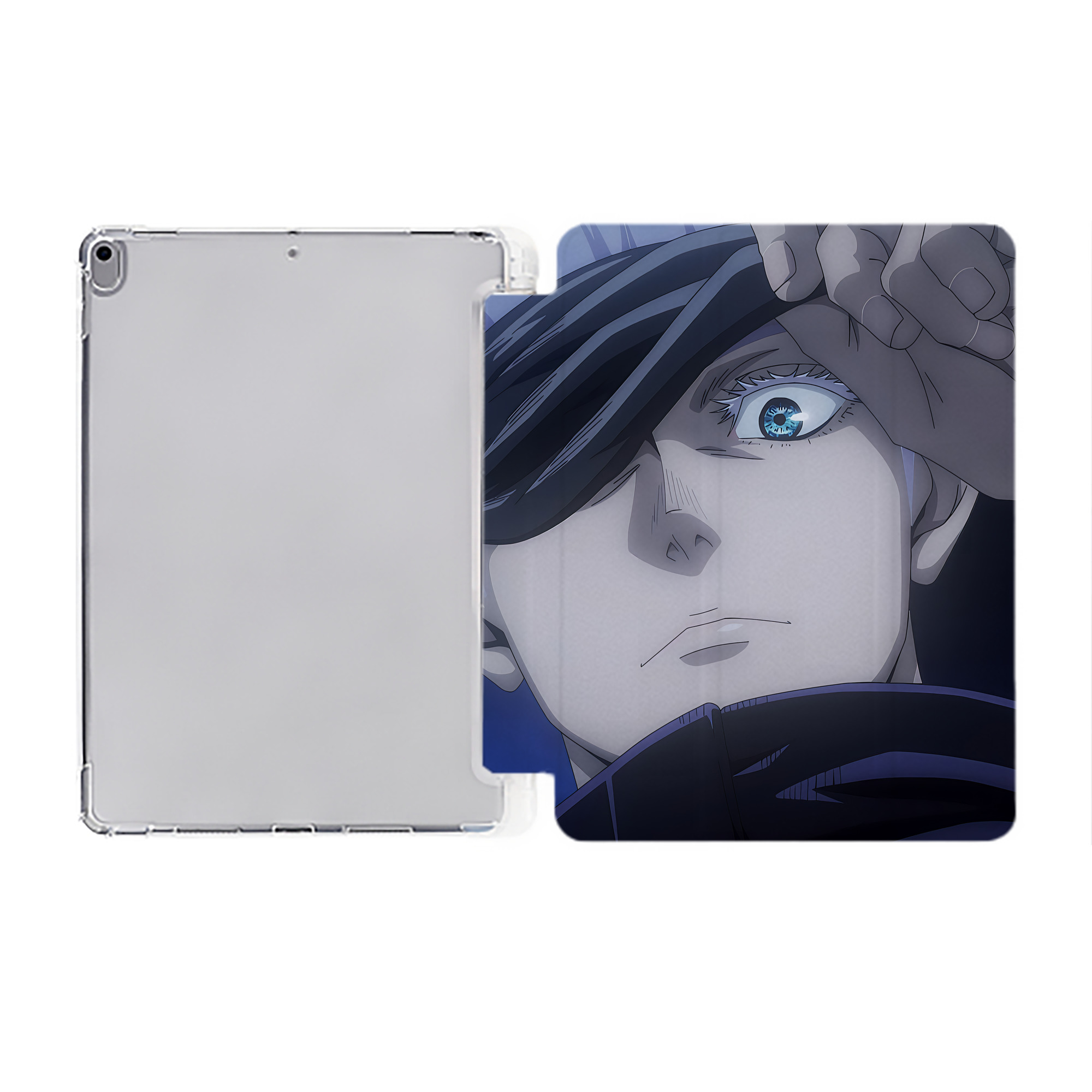 （画像用） SPY×FAMILY间谍家家酒 IPad ケース ペン収納付き 三つ折りスタンド PUレザー×シリコン 対応機種9.5/10.5/10.9インチ